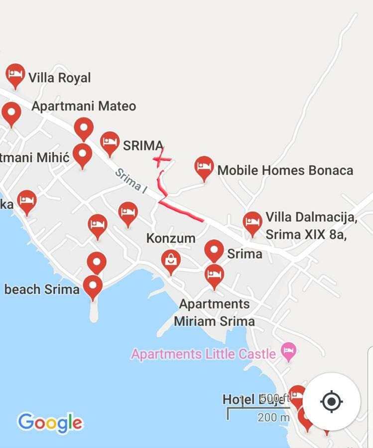 Apartman Ana Srima Dış mekan fotoğraf